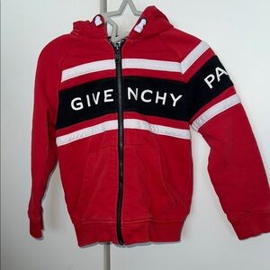270.00 Givenchy Kids Red Hoodie